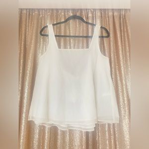 Club Monaco blouse cream